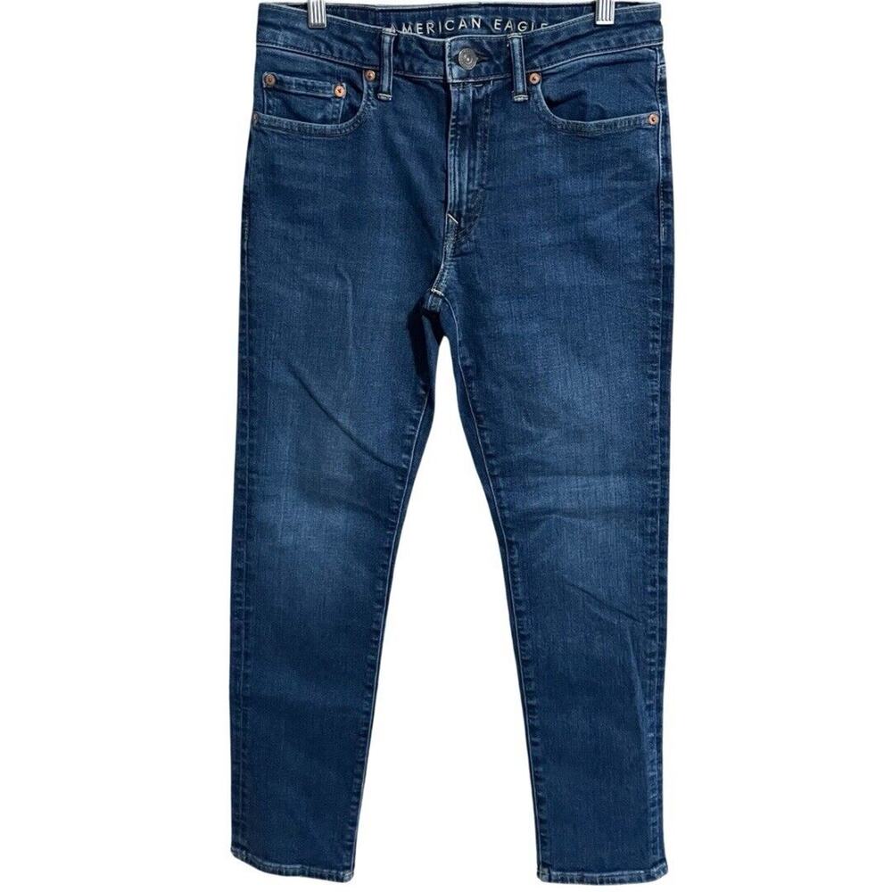 American Eagle SLIM Jeans Men’s 30x30 Medium Wash Airflex+ Stretch EUC